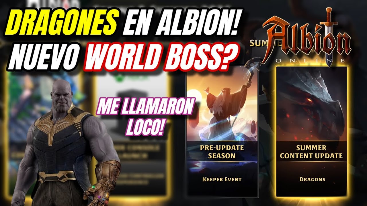 ME LLAMARON LOCO! REACCIONO A LO NUEVO QUE SE VIENE EN ALBION ONLINE