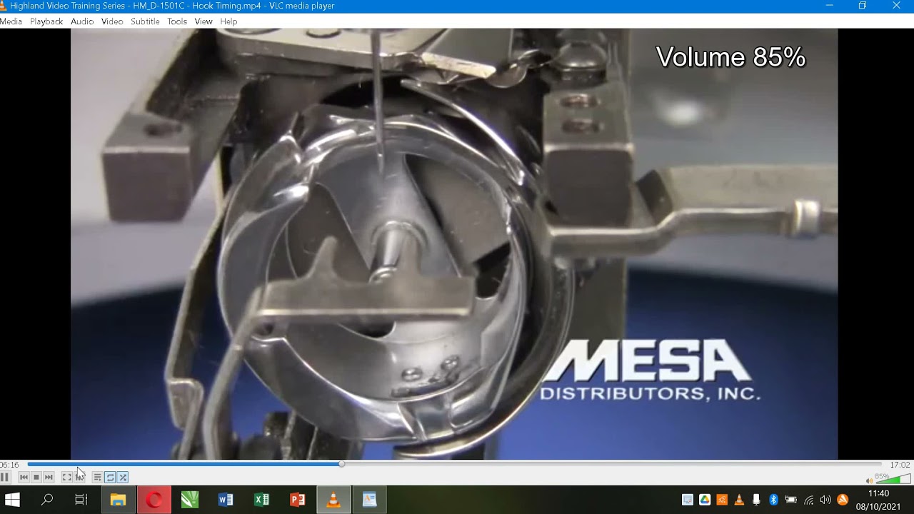 Cara Seting Timing Mesin Bordir Penjelasan Video 2