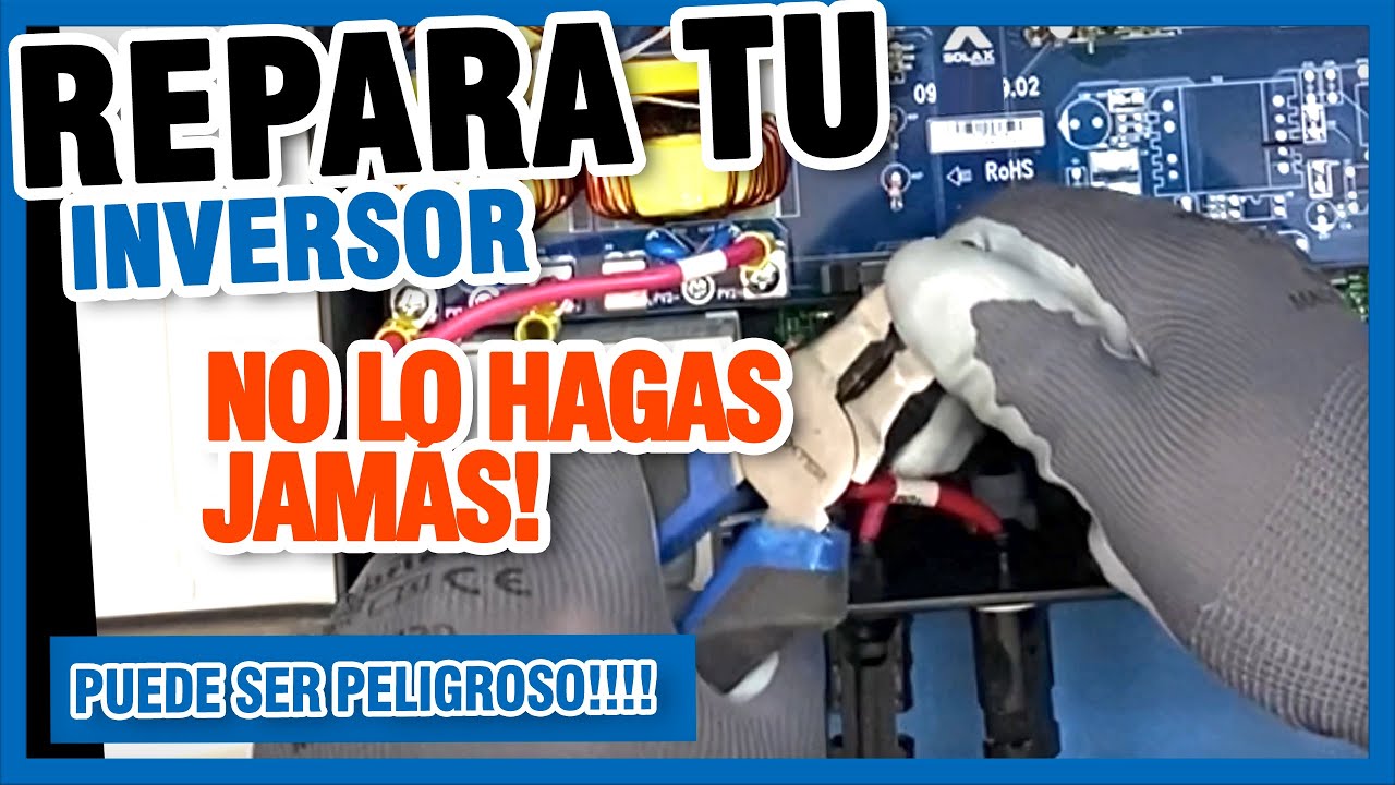 Repara tu inversor solar reparando un SOLAX Boost X! 5 GEN2