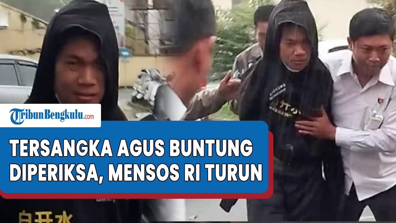 Tersangka Agus Buntung Diperiksa Polda NTB, Ditemani Ibunda, Mensos RI Turun Langsung