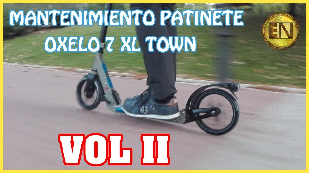 mantenimiento patinete OXELO 7