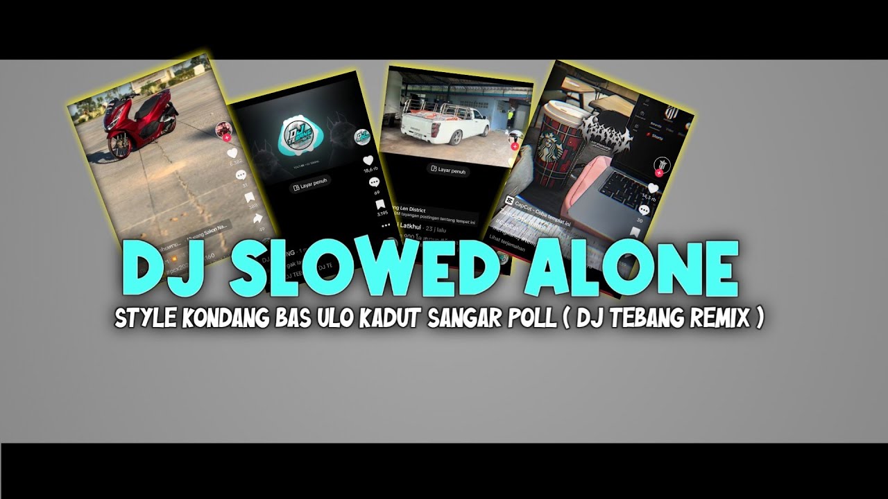 DJ ALONE NINIX TITANIC❗ SLOWED SPESIAL(DJ TEBANG REMIX)