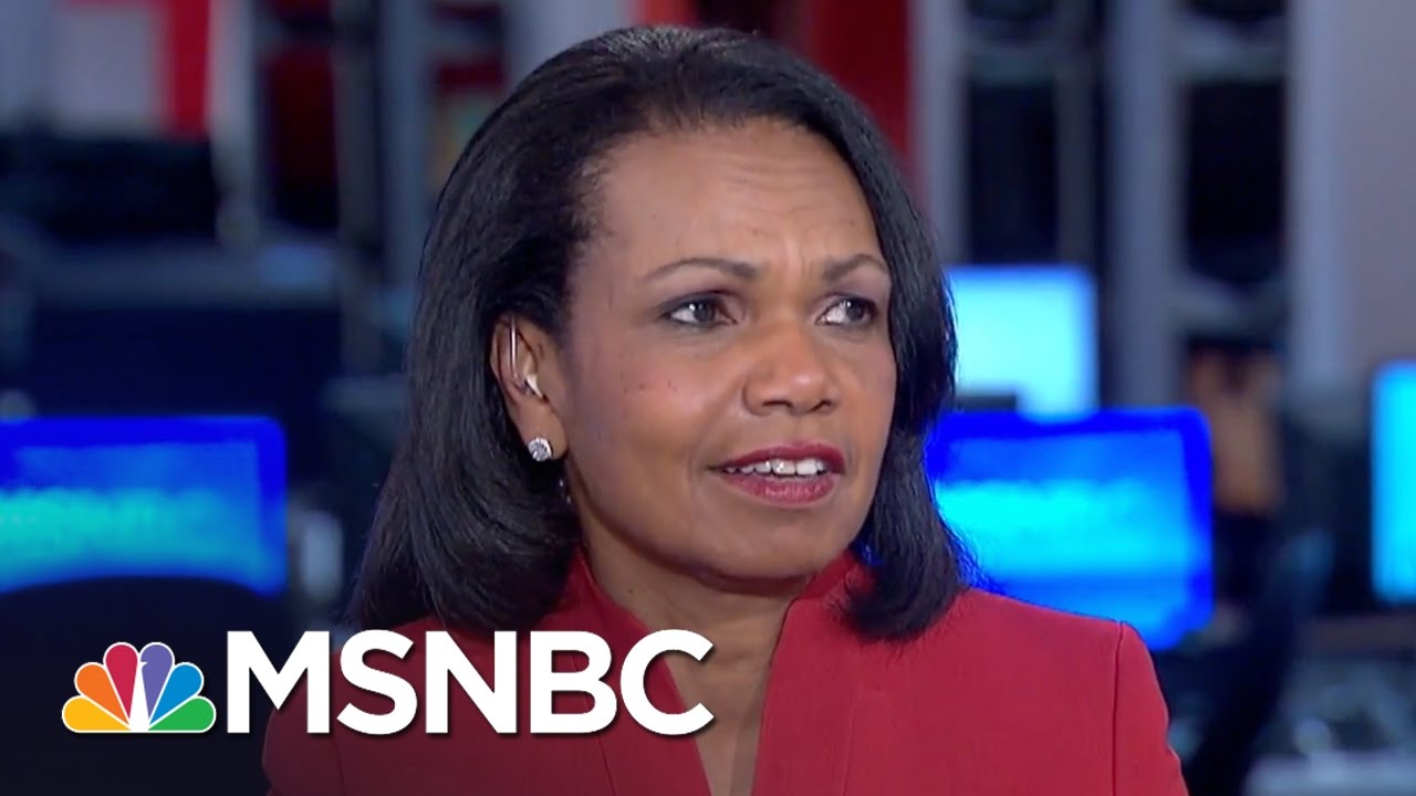 Condoleezza Rice: ‘Every President Has A Learning Curve’ | Morning Joe | MSNBC