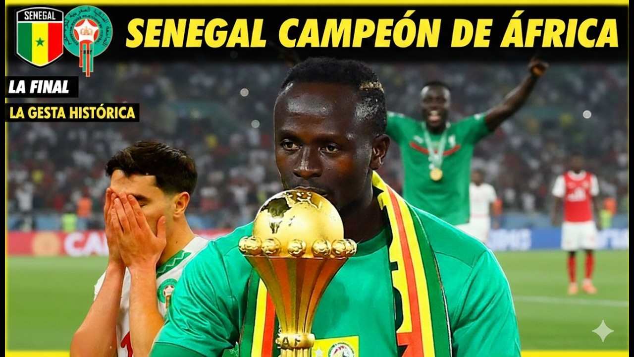 senegal¡Justicia Histórica! campeon copa africana de naciones
