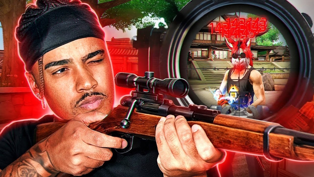 MUITO APELONA 😱 SOLO vs SQUAD COM DUAS KAR98 - 39 KILLS - FREE FIRE MOBILE