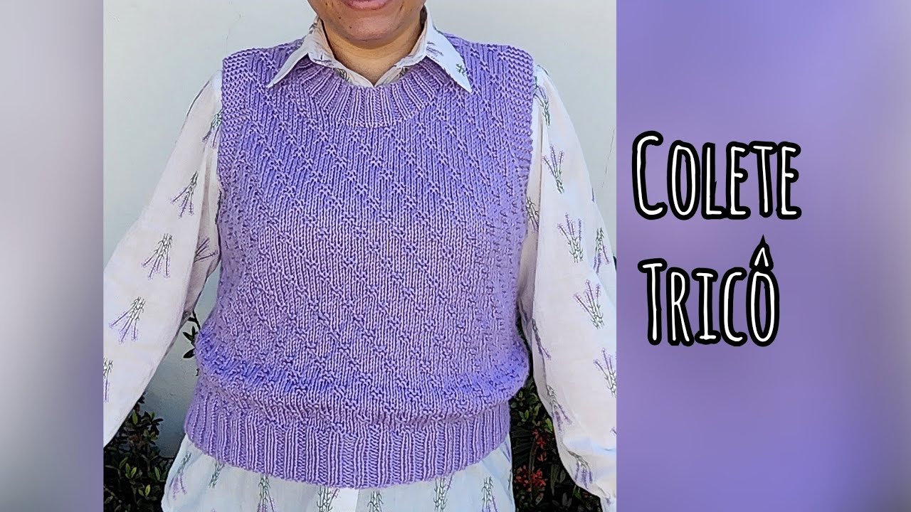 Учебник по вязанию жилета | Вязание Подзаголовок