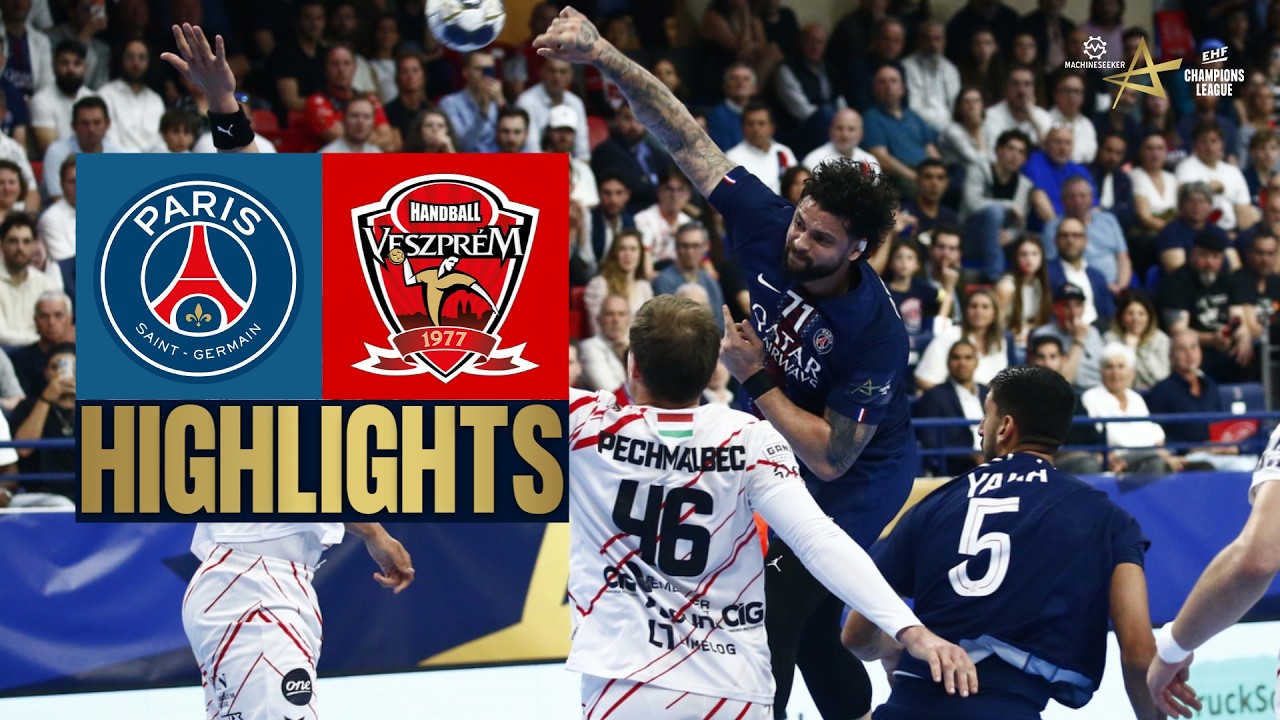 Paris Saint-Germain 🆚 One Veszpr&eacute;m HC | Highlights | EHF Champions League Men 2025/26
