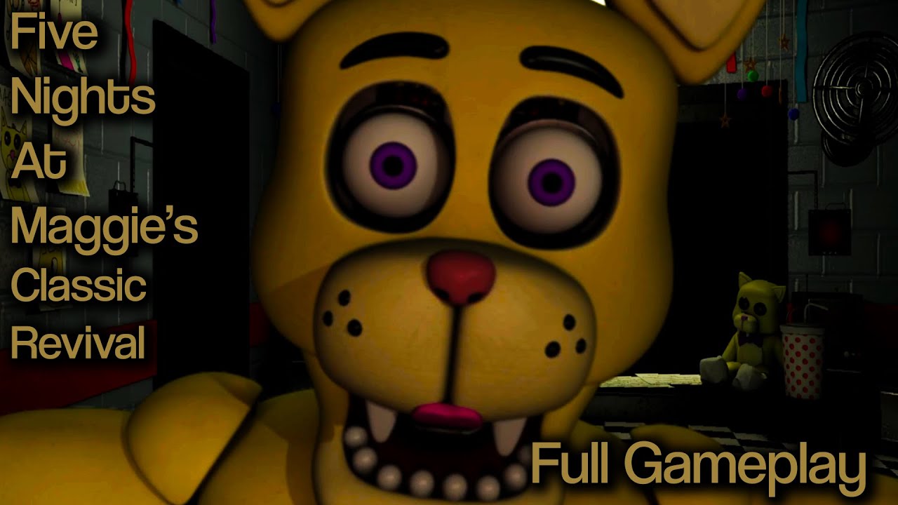 Five Nights At Maggie's Classic Revival | Full Gameplay [FNAF Fan Games 2025]