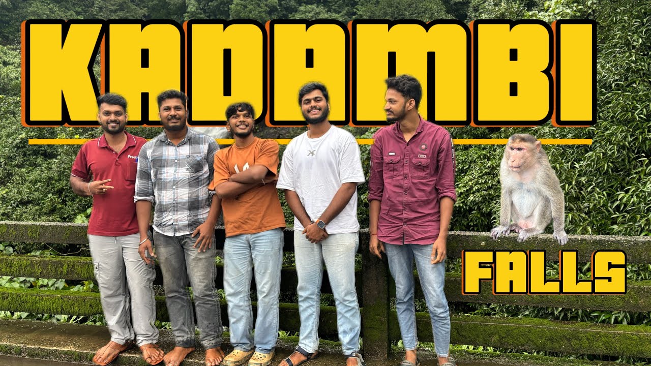 Kadambi Falls | Tulu Vlog 🌊🐒