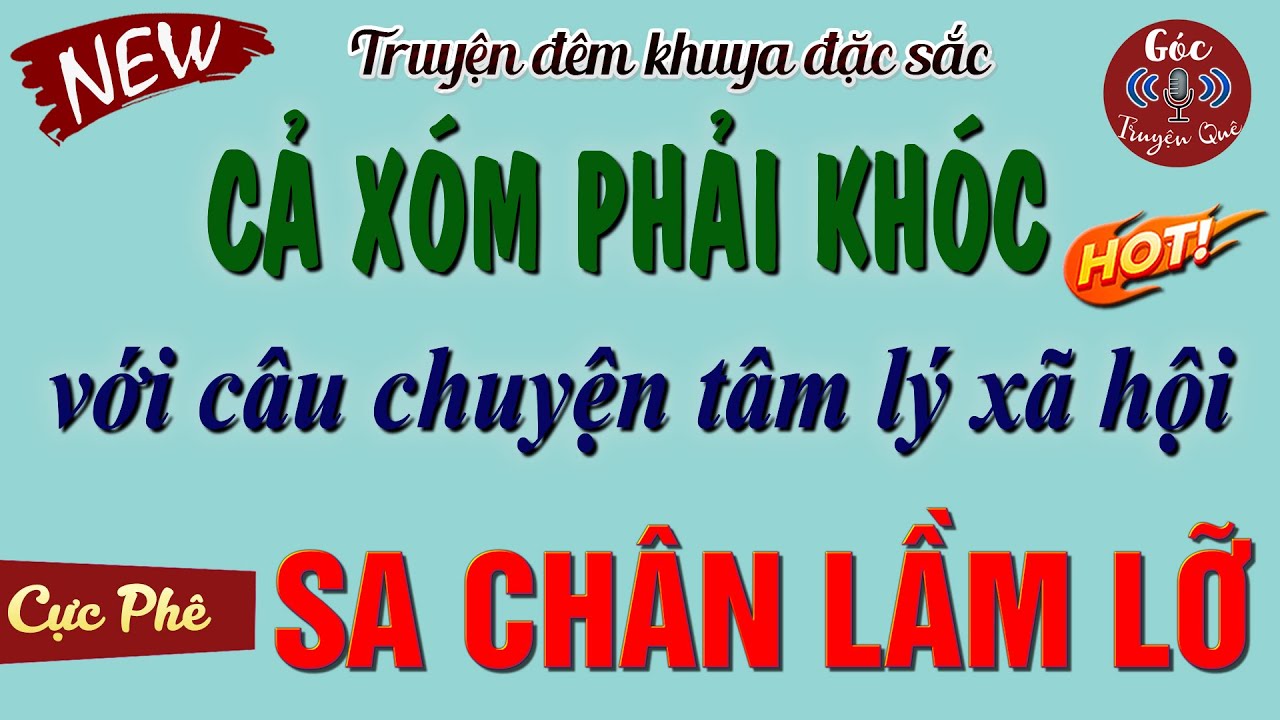 Mới Vừa Nghe Xong Đã Phải Khóc Cạn Nước Mắt: 