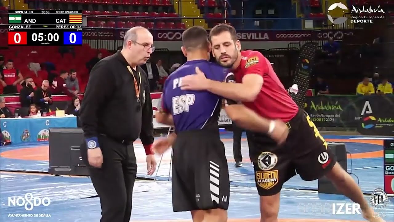 FINAL - GRAPPLING 84kg: González Ortiz, Alberto (AND) vs Pérez Carne, Adriá (CAT)