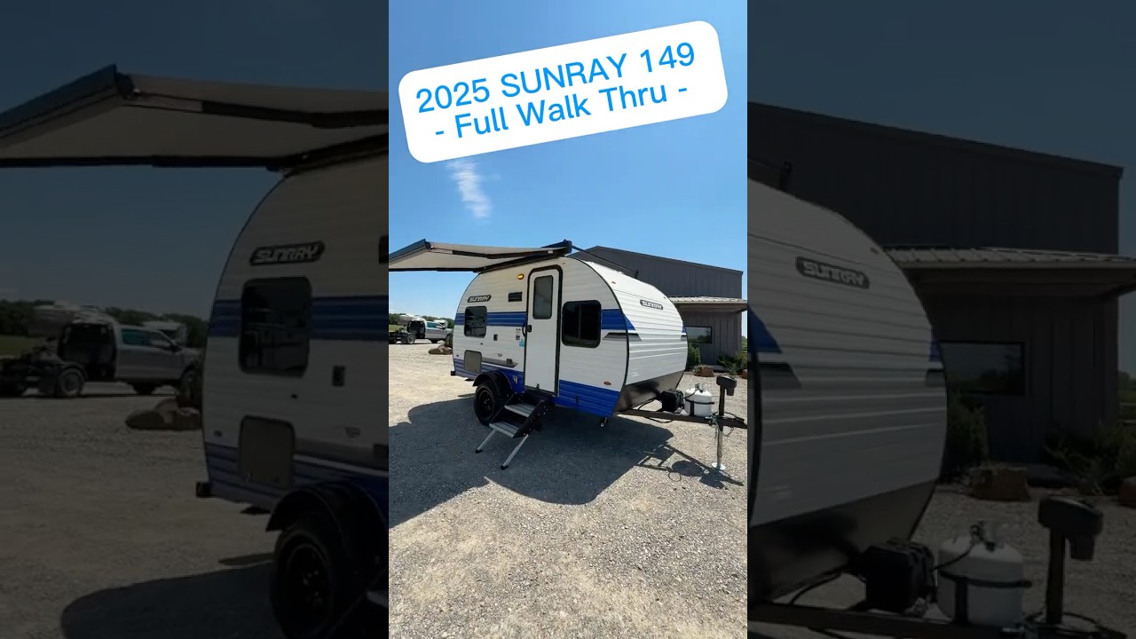SUNRAY 149 #new #camping #tour #capcut #rv