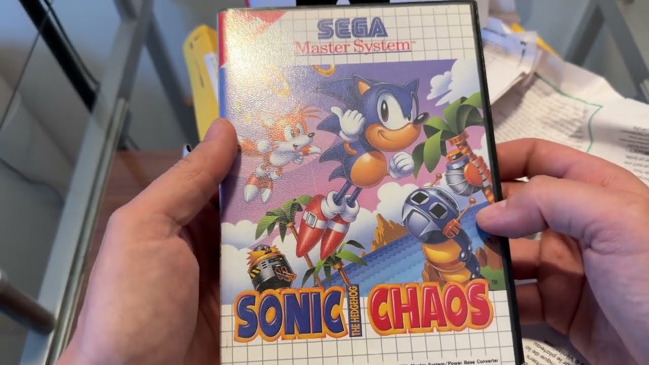 Me Compré Sonic Chaos Para Sega Master System