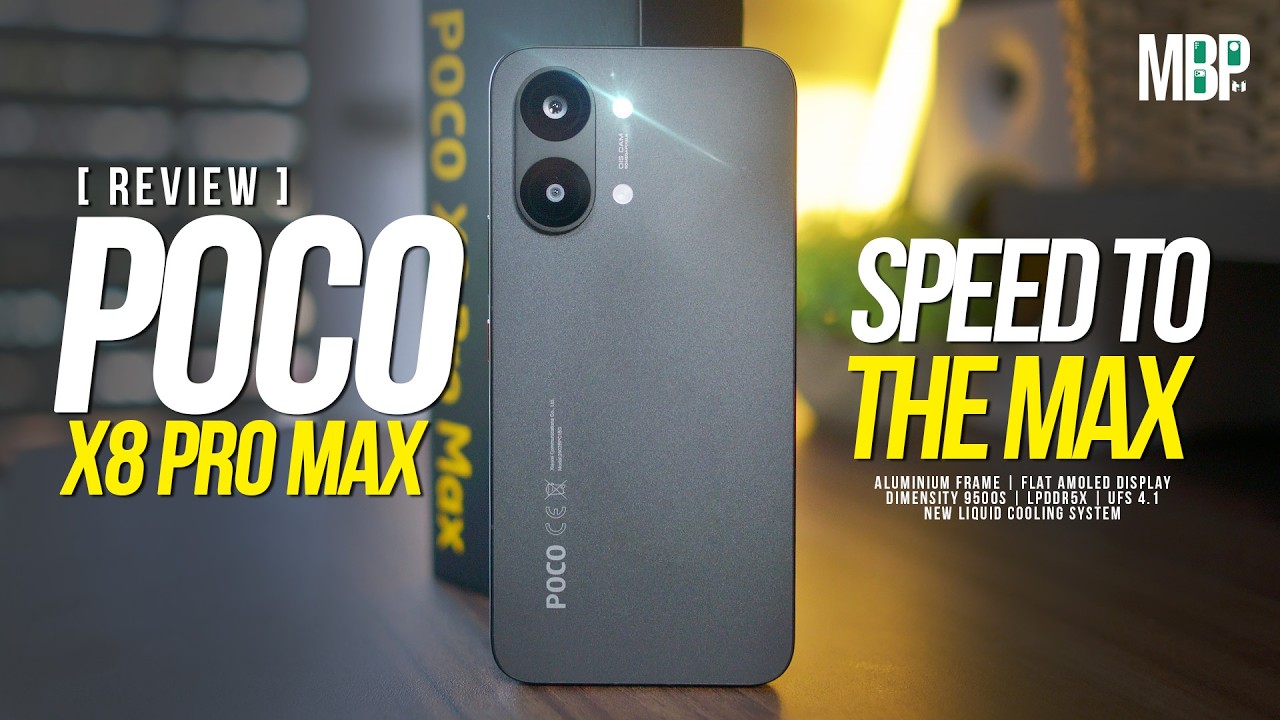 รีวิว POCO X8 Pro Max | แรงสุดในราคานี้ จอใหญ่ บอดี้พรีเมียม กล้องดีใช้ได้