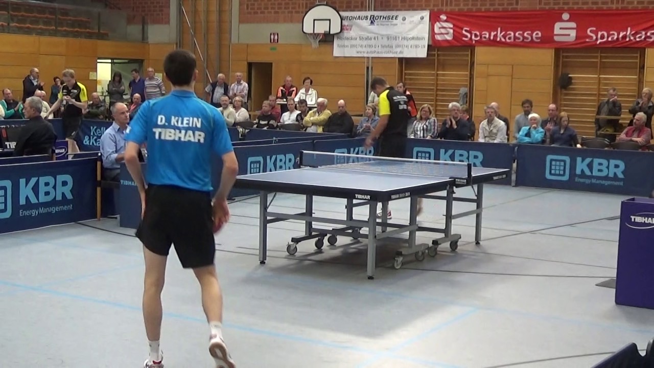 Petr David CZE vs Dennis Klein Saarbruecken II Tabletennis Germany Second League 20161016 7