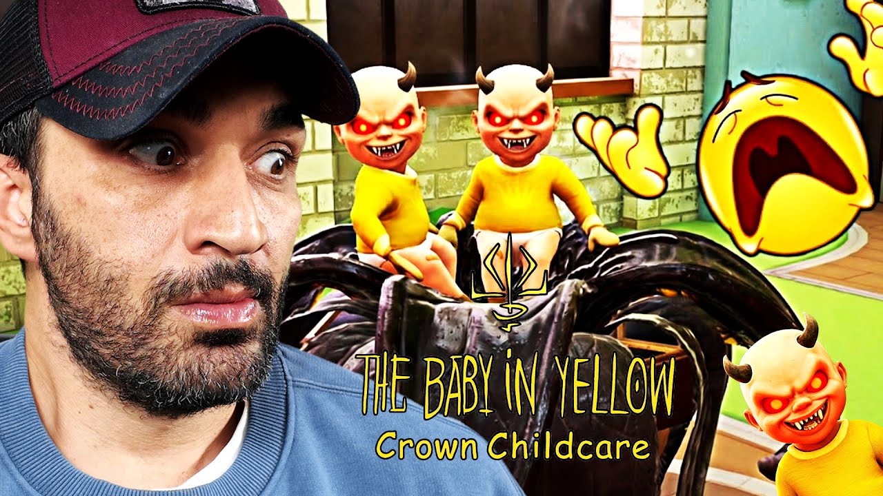 ŞEYTANİ BEBEKLERİN BAKICISI OLDUM!!!  | THE BABY IN YELLOW CROWN CHILDCARE