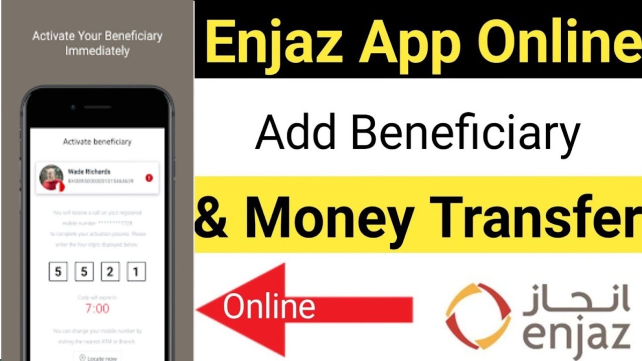 How To Add International Beneficiary In Enjaz App | Enjaz App Me Beneficiary Kaise Add Karen