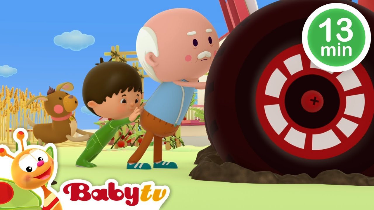 Hey Ho, der Bauer fährt aufs Feld 🚜 + mehr Kinderlieder und Kinderreime | BabyTV Deutsch
