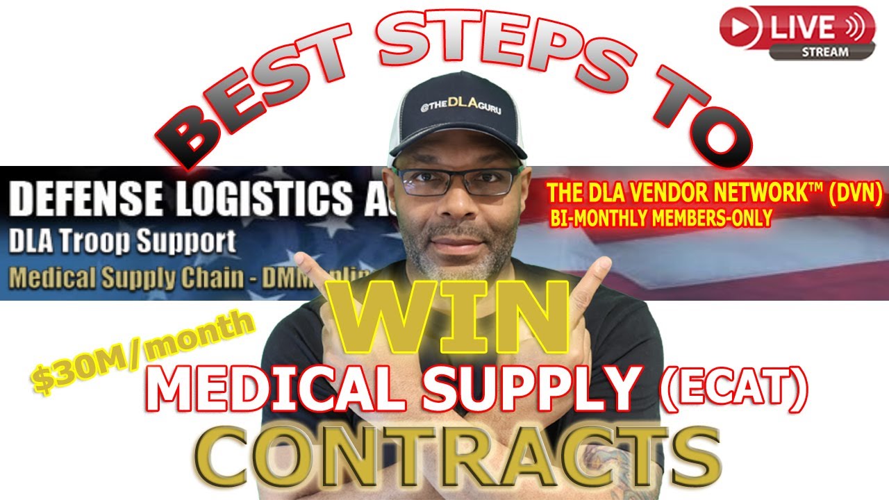 $30M/month ECAT | DLA Medical Command Contracts!