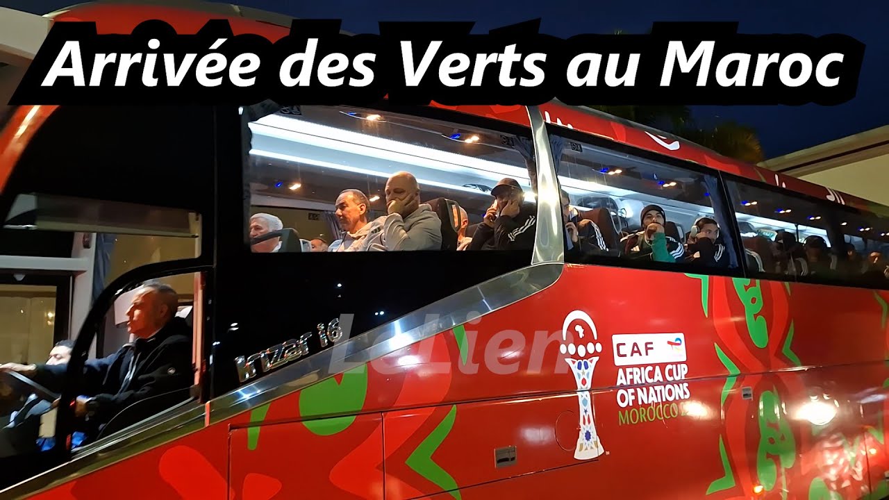 🇩🇿 Arriv&eacute;e de l&rsquo;&eacute;quipe d&rsquo;Alg&eacute;rie au Maroc pour la CAN 2025