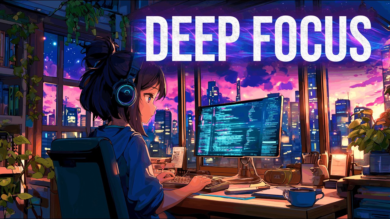 Deep Work Music for Coding & Studying 💻 No Distractions Focus Mix