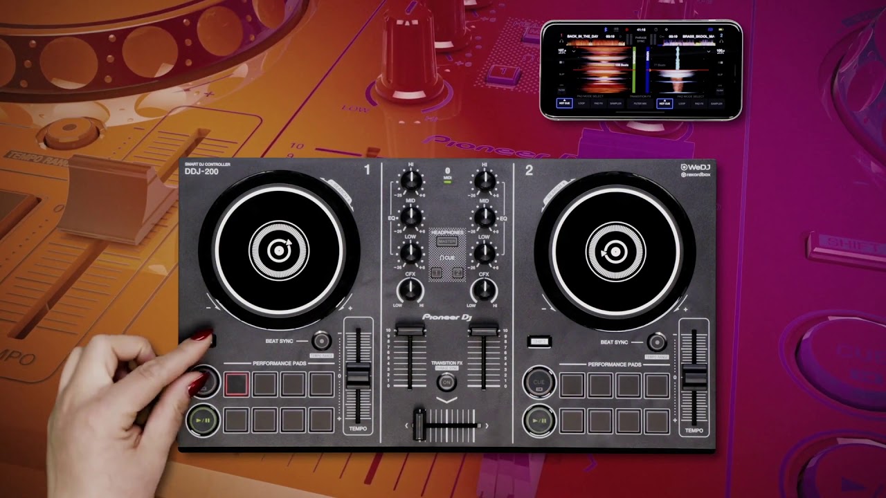 Pioneer DJ как использовать Drop Mix DDJ-200