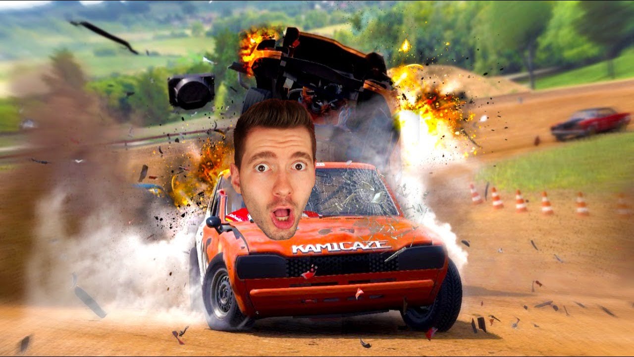 CORRIDA com BATIDAS EXTREMA DE CARRO! - Wreckfest