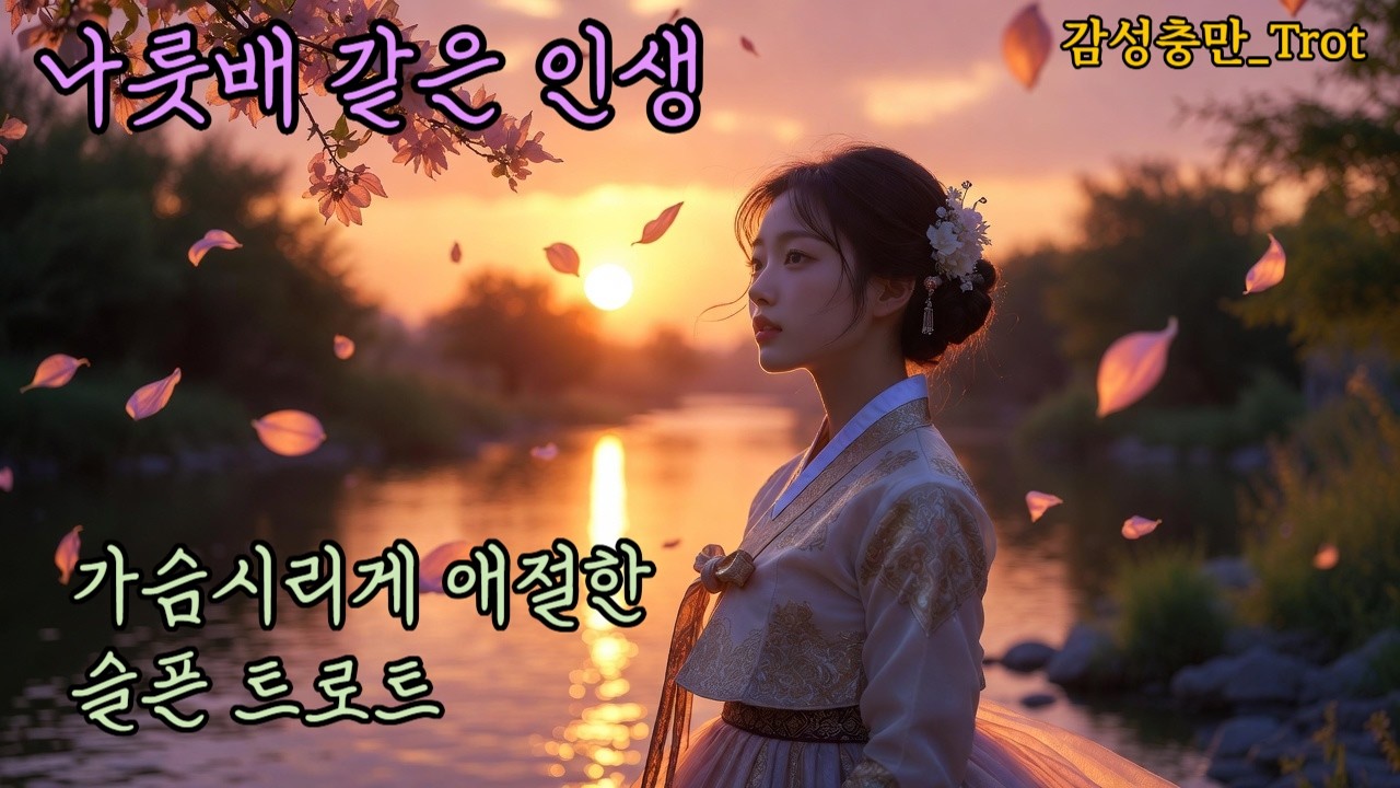 가슴 시리게 애절한 슬픈 트로트_나룻배 같은 인생 #트로트 #k-trot #감성트로트 #애절한노래 #슬픈노래 #슬픈트로트