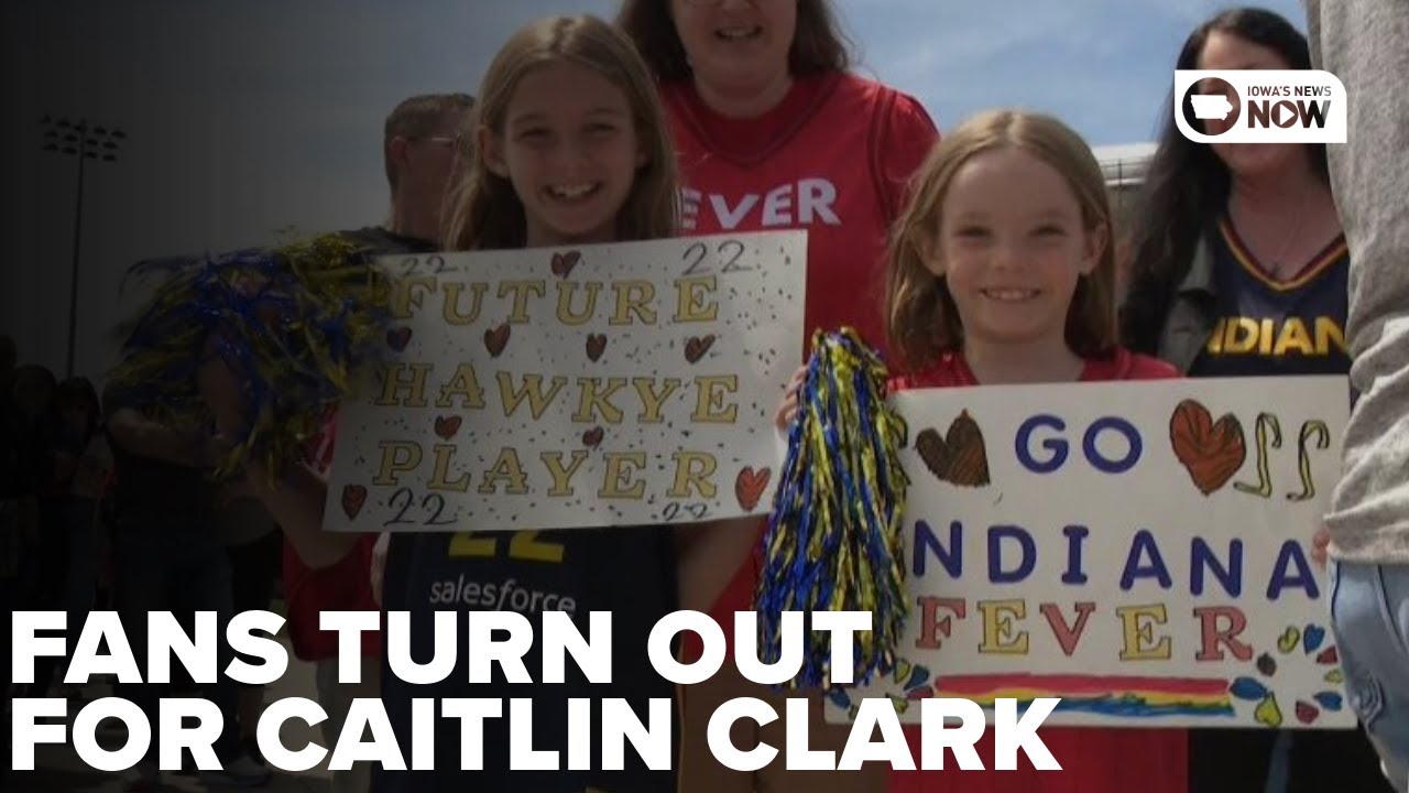 Big lines of Fever fans outside Carver-Hawkeye Arena ahead of historic WNBA exhibition