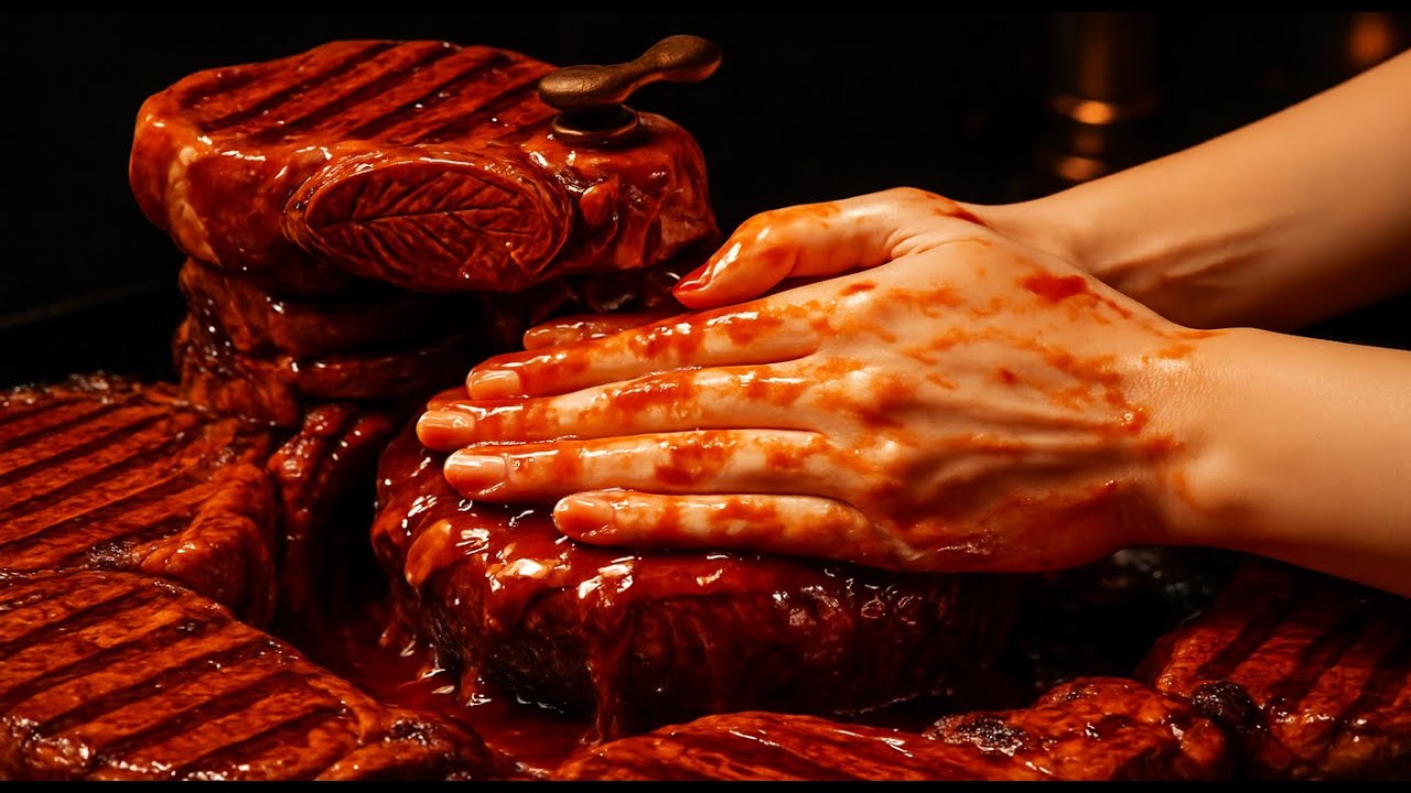 🍖🥩 Steak & Kebab Sink: Which Would You Wash In? Oddly Satisfying ASMR! Part 13 🌟