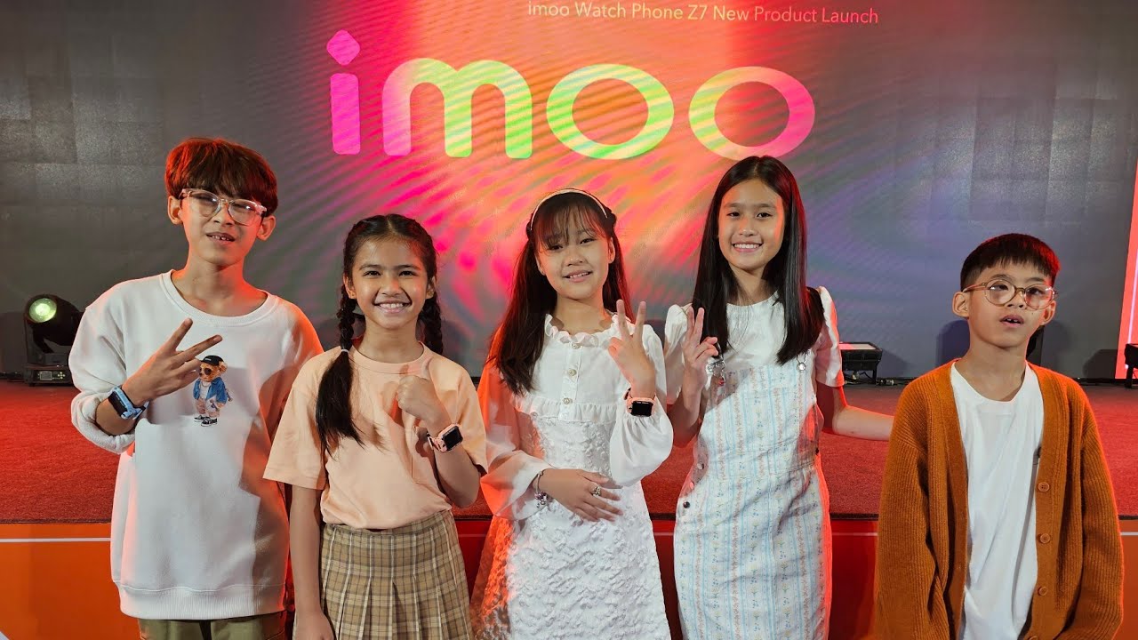 ออมเล็ตมางาน เปิดตัว imoo z7 เจอพี่ร้อยแก้ว พี่เฌอแตม พี่อิคคิว ตื่นเต้นมาก