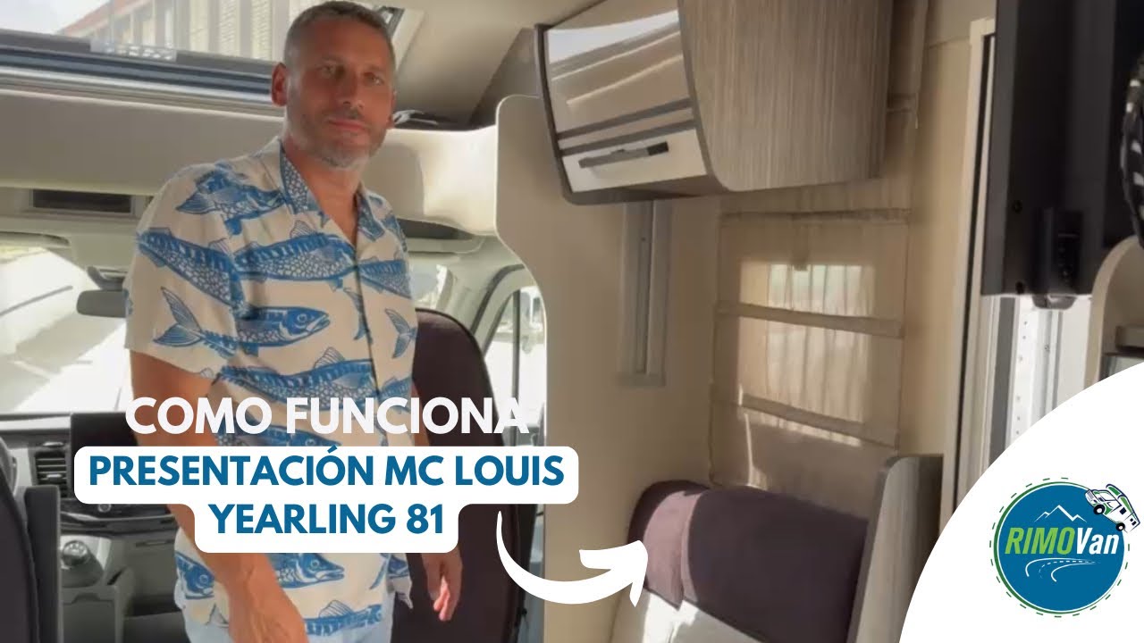 Cómo funciona la nueva autocaravana Mc Louis Yearling 81  año 2025
