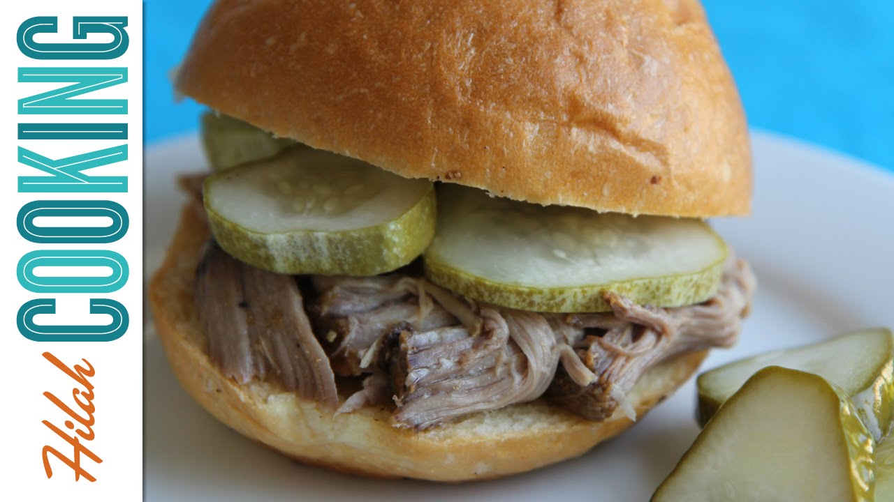 How to Make Slow Cooker Pulled Pork | Hilah Cooking