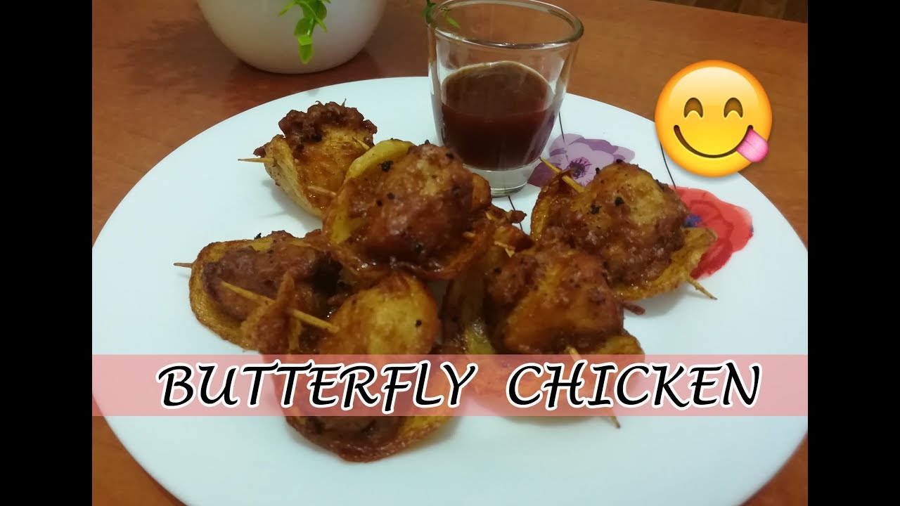 BUTTER FLY CHICKEN II CHICKEN STARTER II EASY SNACK II EID SPECIAL &ndash; PART 4
