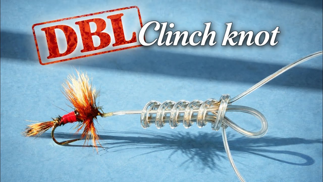 DBL Clinch knot ~ improved Clinch!