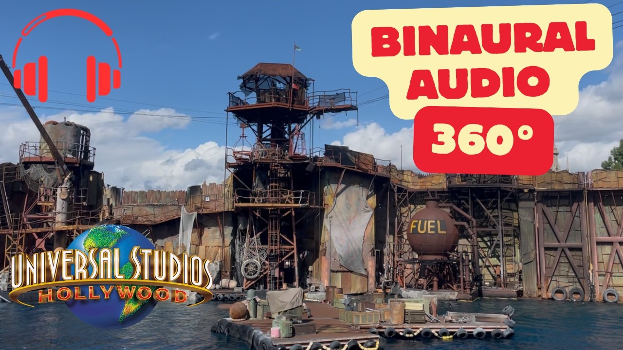 WaterWorld in 360º Binaural Audio(Headphones = INSANE)