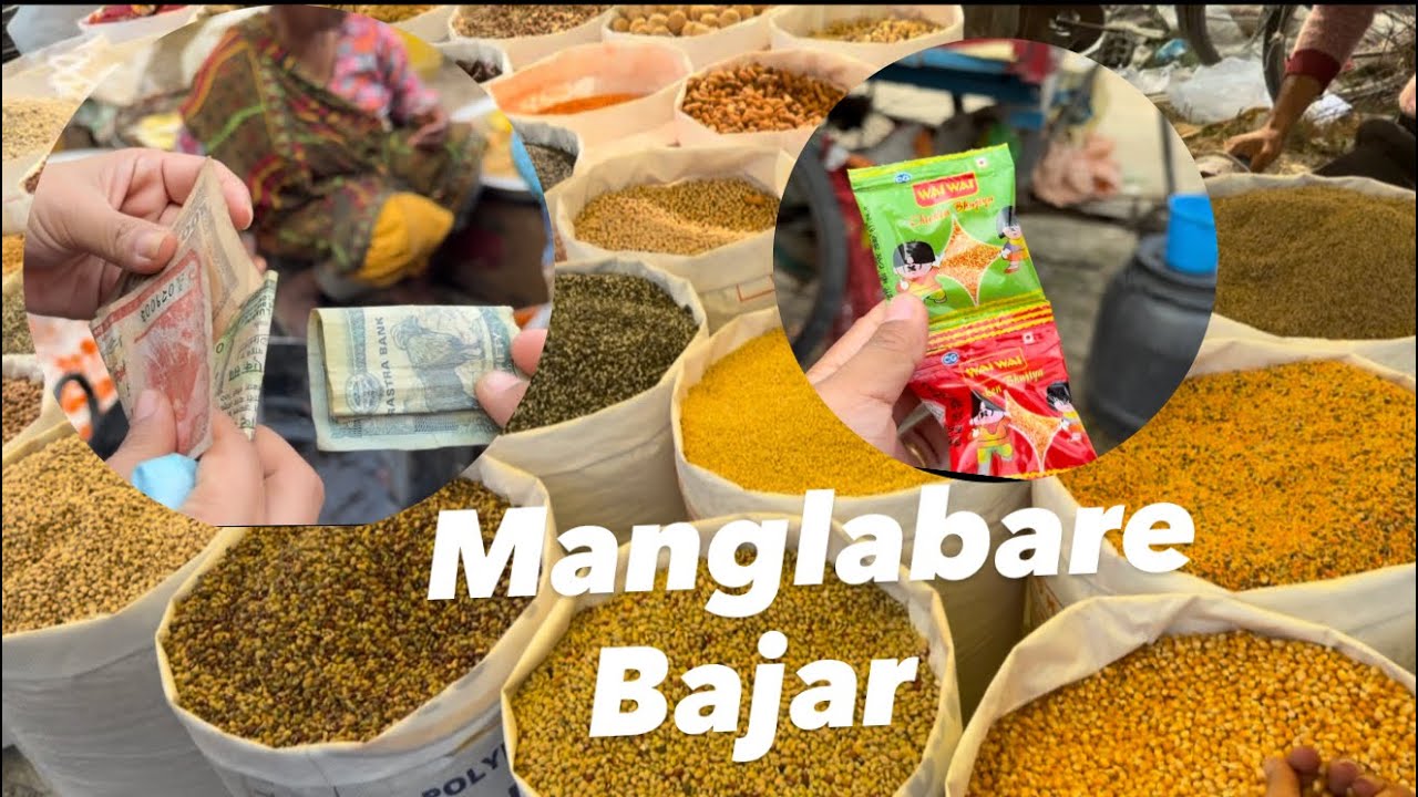 Manglabare Bajar 🍅🥦🥕 Ma K k Kinim Ta Hamile 🛍️//kismatsampang//