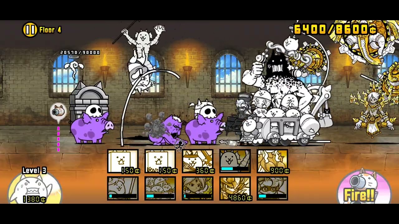 Pushing The Zombie Citadel-Battle Cats#25