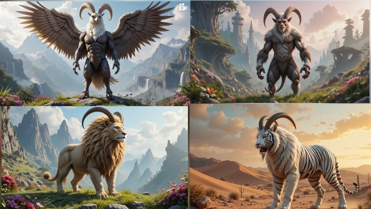 Amazing wild animals fusion | best animals fusion
