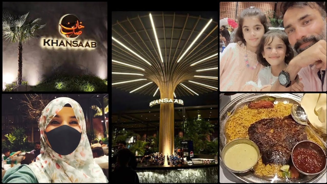 kHANSAAB RESTAURANT KARACHI || Ramal & Talha bhai ne dawat kri hmari❤️
