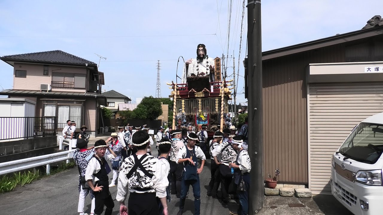 田宿　本宿祭禮中日の午後（令和七年 佐原の大祭）