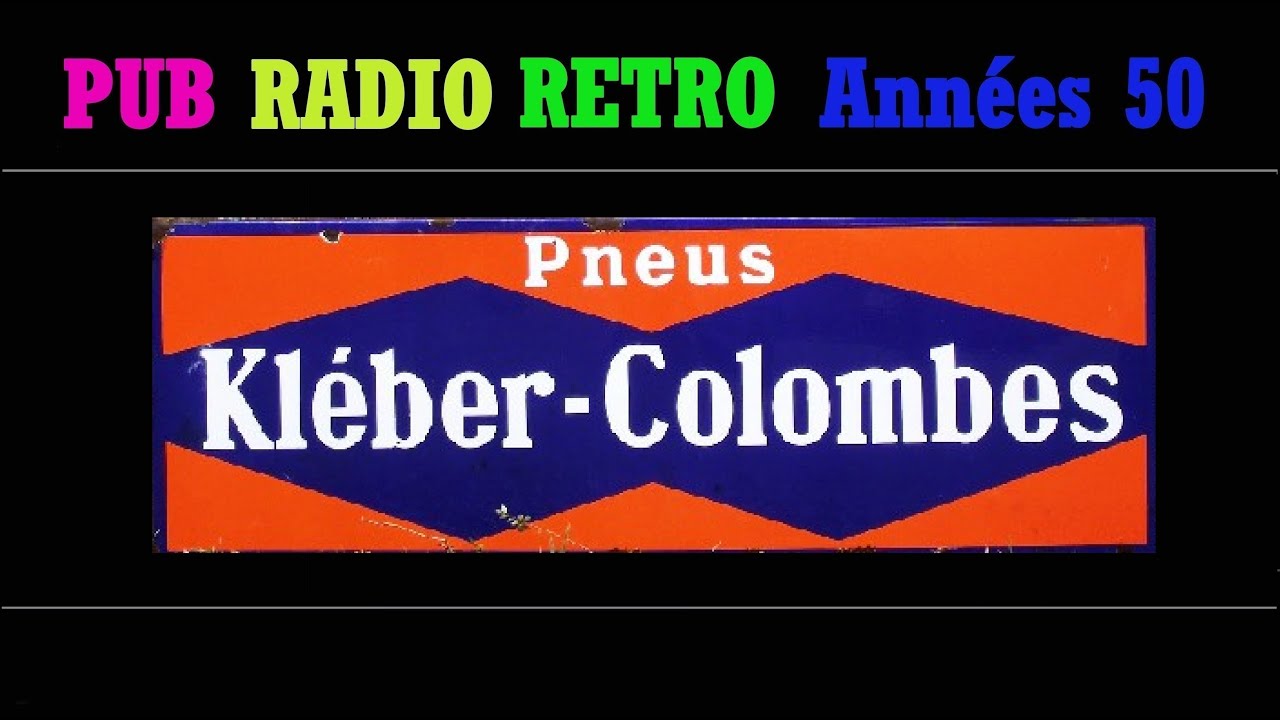 PUB RADIO RETRO ANNEES 50-KLEBER COLOMBES-LES DANSES POLOVTSIENNES