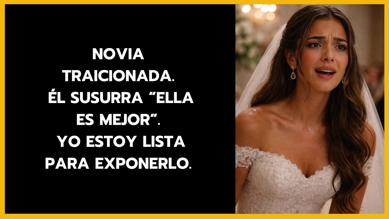 En mi boda, mi esposo susurró “ella es mejor” — revelé su aventura y todos quedaron en silencio ....