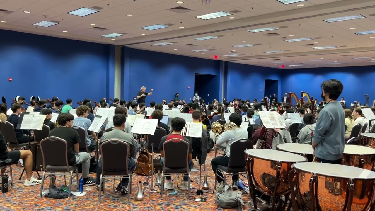 TMEA 2022 All-State Symphony Orchestra Rehearsal: Mahler 2