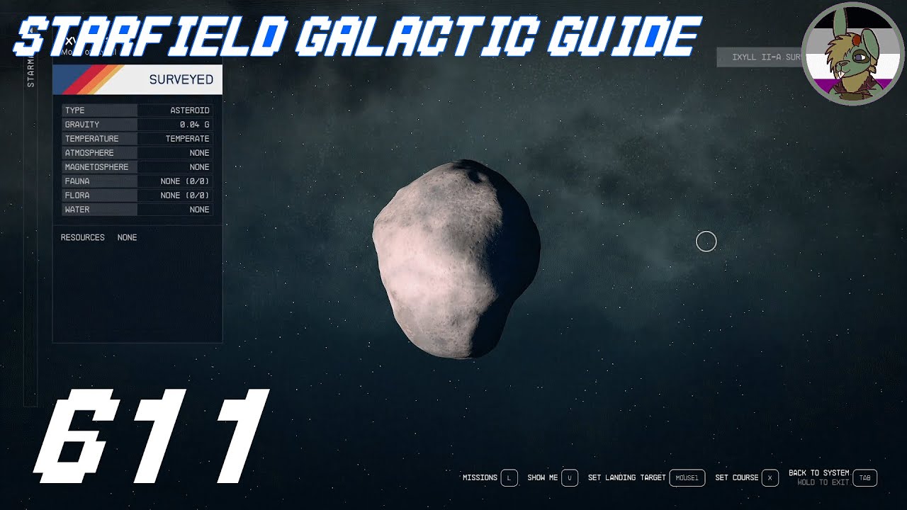 Starfield Galactic Guide 611: Ixyll II-a