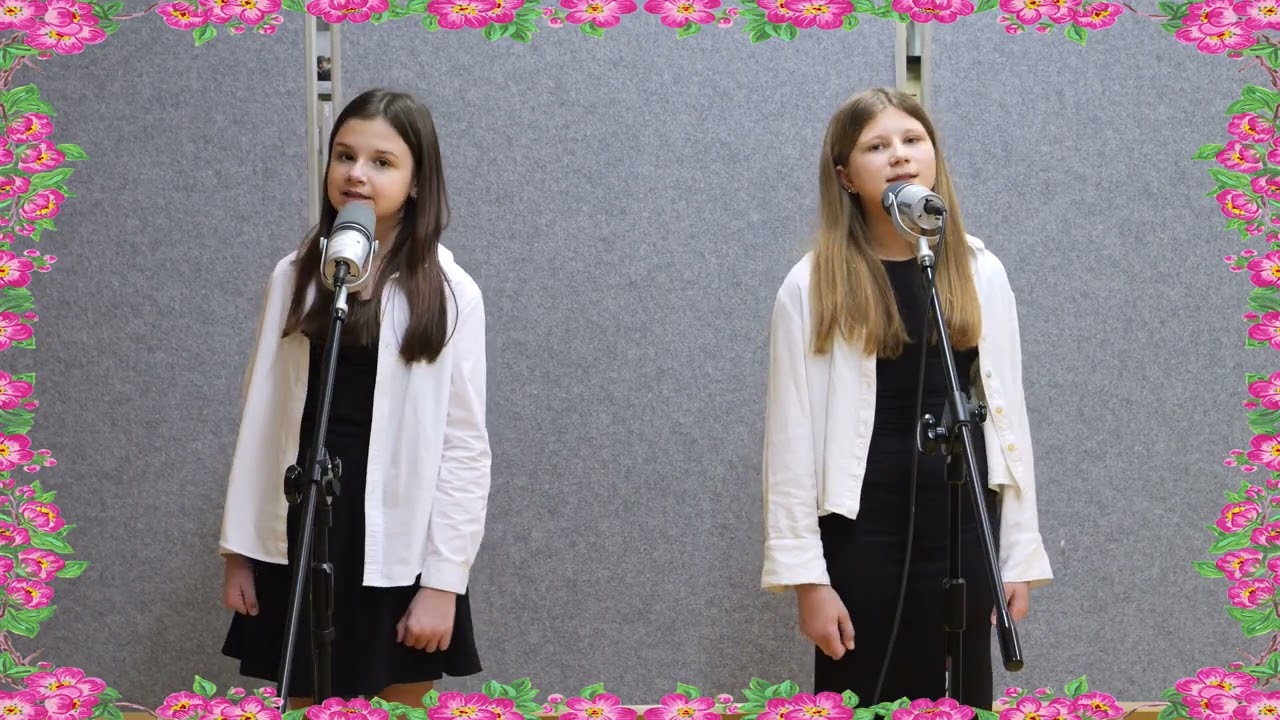 Duet wokalny Olga Florczyk i Oliwia Cybulska (GOKSiR w Witoni)