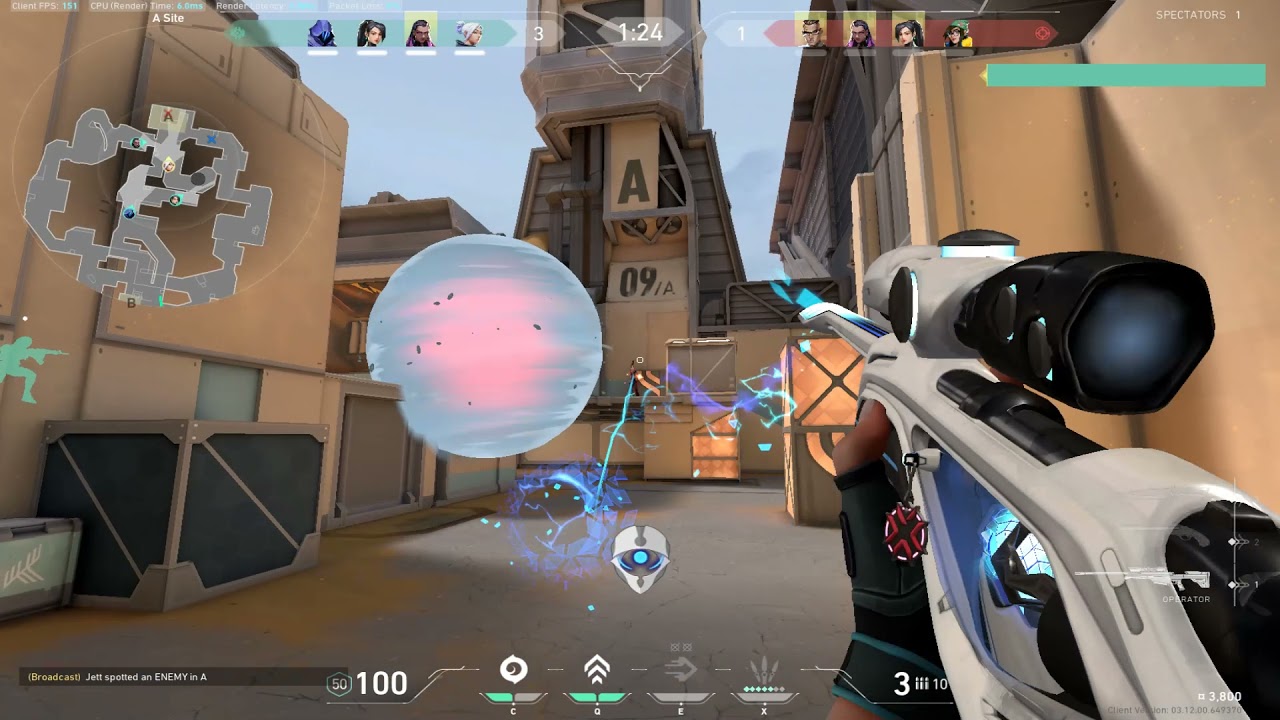 Valorant ION Operator Ace | INSANE 5K