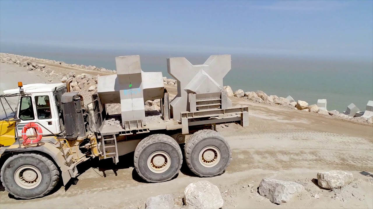 Calais Port 2015 : la fabrication des XBlocs