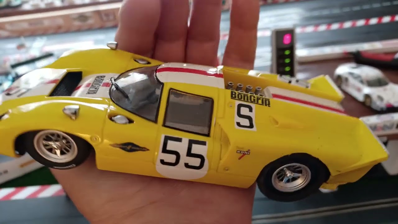 Carrera 1/24 th. scale racing review and home built track.