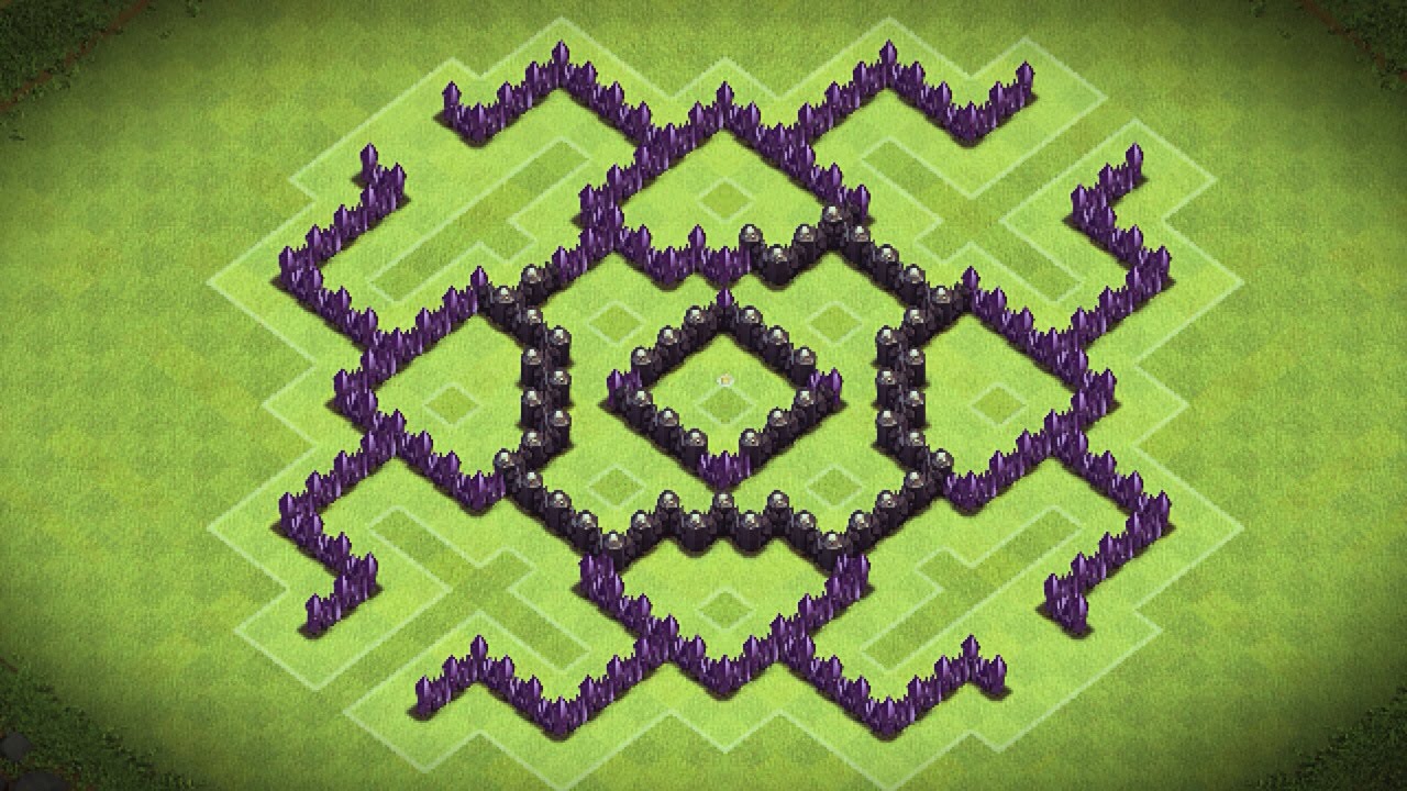 Clash Of Clans - Epic Town Hall 7 Dark Elixir Farming Base (Genesis) - Speed Build